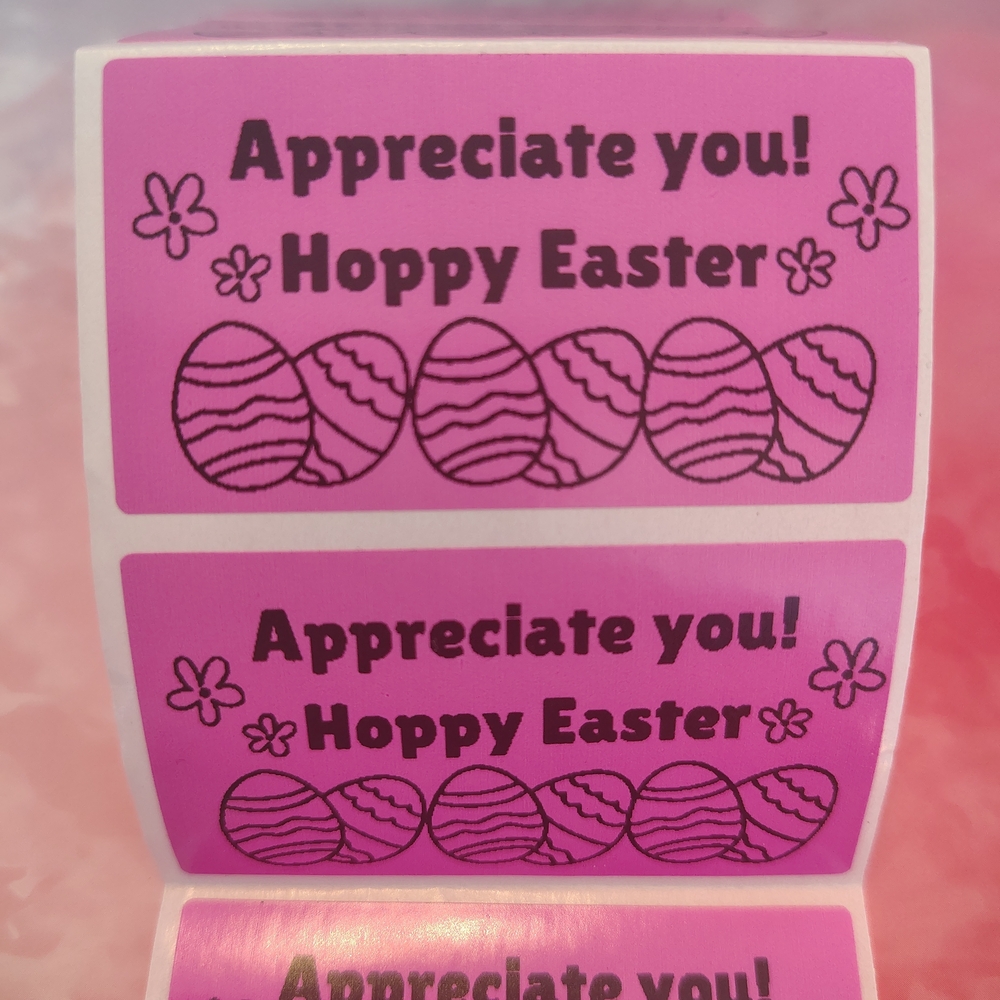 💙100 Appreciate You- Shipping Labels Thermal Packaging Stickers 2.25"x1.25"💙